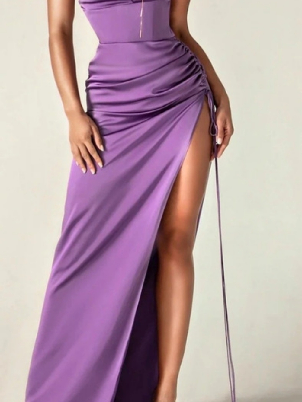 ALIEVA Rova Dress Purple Maxi Dress Size Small NWT